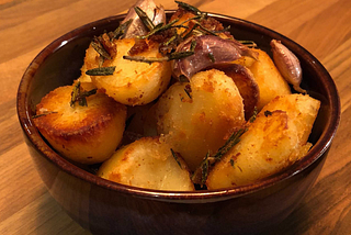 Sean’s Rosemary and Garlic Roast Potatoes