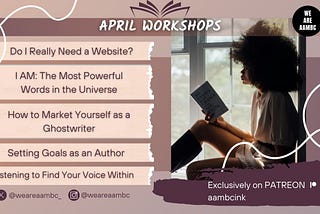 Spring Forward with these April Workshops from AAMBC!