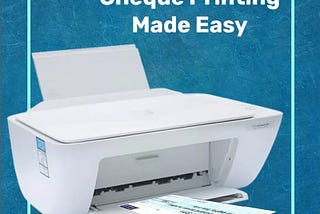 Cheque Printing Software Dubai, UAE, Cheque Printing Machine