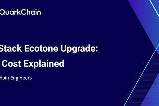 OP Stack Ecotone Upgrade: Gas Cost Explained