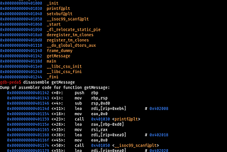 bypassing non executable stack by abusing C functions to leak addresses from GOT