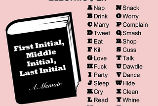 Title Your Inspirational Memoir With Our Handy Chart