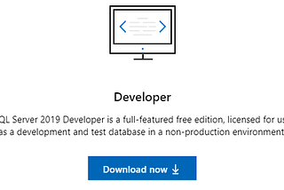 How to install SQL Server Developer Edition