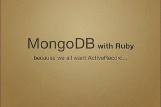 Guide to install MongodB on Ubuntu 14.04 and setting up Rails 5 with Mongoid gem