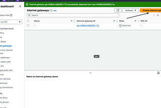 System Design with Amazon Web Services — 5. Configure the Internet Gateway