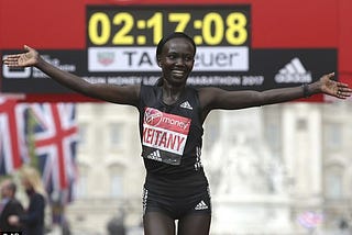 MARY KEITANY AIMS TO BREAK PAULA RADCLIFFE’S WORLD RECORD AT 2018 VIRGIN MONEY LONDON MARATHON