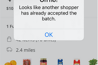 The Instacart Hunger Games: Shoppers Competing for Scraps