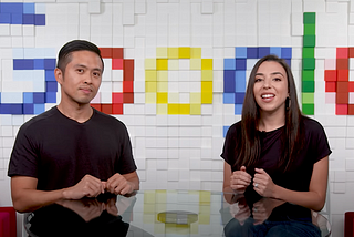 Google recruiters Jeremy Ong and Lizi Lopez