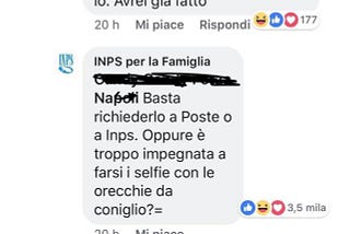 Una scomoda riflessione sul caso INPS per la Famiglia da un’ex Social Media Manager