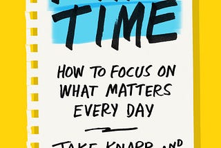Make time — книжка о продуктивности