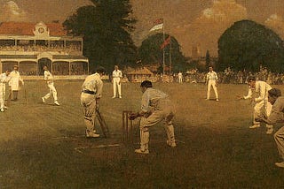 It’s cricket…