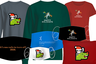 Festive Clothing and Geeky Masks Now Available