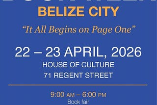Belize Book Sector Network’s Book Week in Belize City