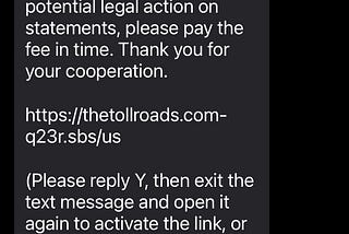 The FasTrak Lane Scam