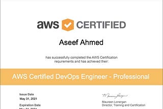 What you need to know before going for the AWS Certified DevOps Engineer Exam 2021 — Study Tips &…