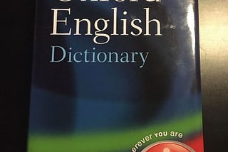 Concise Oxford English Dictionary