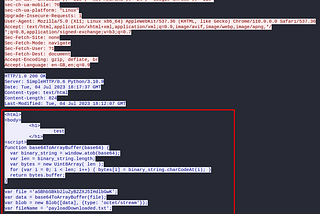 Smuggling Files via HTML — Bypassing Web proxies & Spam Filters