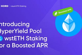Introducing the Hyperyield Pool — wstETH Staking for Extra APR
