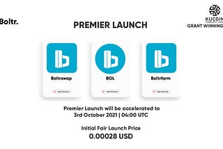 PREMIER LAUNCH ACCELERATED TIME