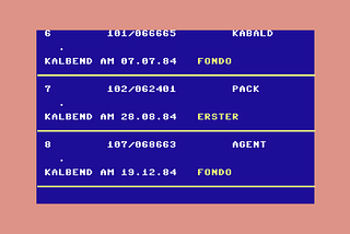 Archiving my dad’s 34 year old Commodore 64 program