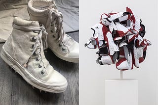From the Court to Art Studios, the Ascension of the Chucks and the Jordans
