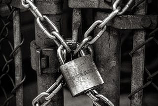 A picture of a lock, security, ssh
