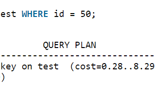 PostgreSQL — Explaining the EXPLAIN Command