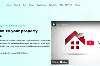 Ubitquity, Inc. Launches NFTMyHome: Transforming Homeownership with Blockchain-Powered NFTs