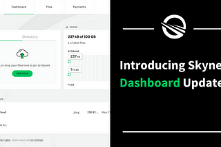 Announcing Skynet Dashboard Feature Update