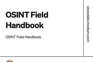 OSINT Field Handbook