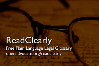 Add Legal Glossaries To Websites with ReadClearly 3.0