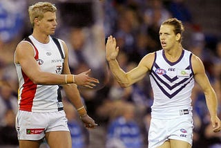 Fyfe “sucked in” by Riewoldt’s post-match handshake fake