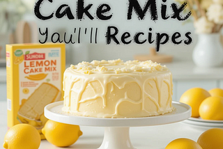 Using Lemon Cake Mix