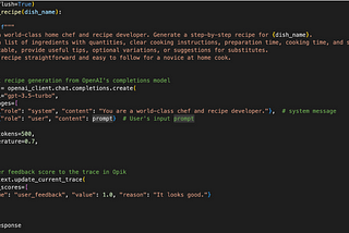A Simple Recipe for LLM Observability
