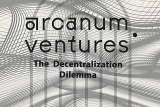 The Decentralization Dilemma