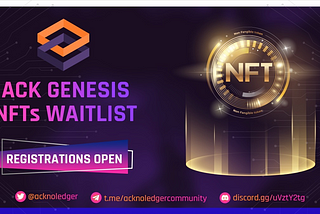 ACK GENESIS NFT WAITLIST