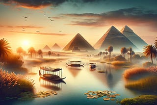 Morning in Ancient Egypt