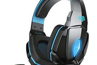 Headsets with Mic & LED — G4000 Edition (Blue)