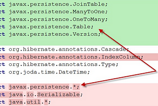 Good to avoid ‘*’ in import statements