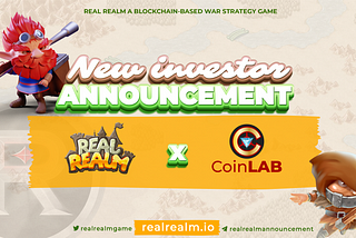 CoinLAB invests in Real Realm