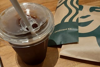 Iced Americano in South Korea