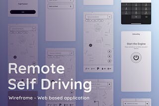 Web App for Self Driving Car