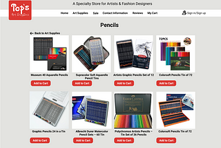 How I turned an art catalog into an e-commerce website to potentially boost sales online