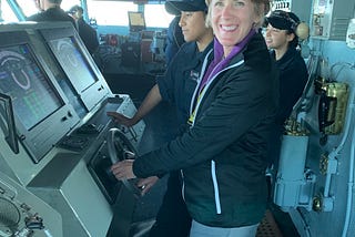 Who Needs A Tesla When You Can Drive An Aircraft Carrier