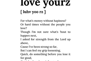 Love yourz