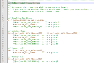 เเก้ปัญหา ใช้ analogWrite พร้อมกับ IRremote Arduino Library library ไม่ได้