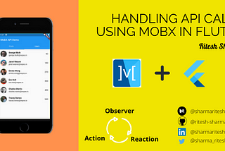 Handling API calls using MobX in Flutter