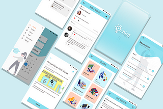 Hint — Online learning and discussion platform (UI/UX case study)