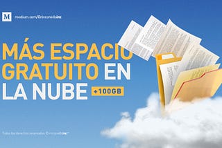 Más espacio gratuito en la nube (+100GB)