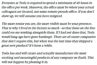 Remote Control — Thou Shall Return to the Office
